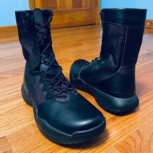 Mens Size 9 Nike SFB B1 Tactical Military Combat Boots Black Hiking Walking New